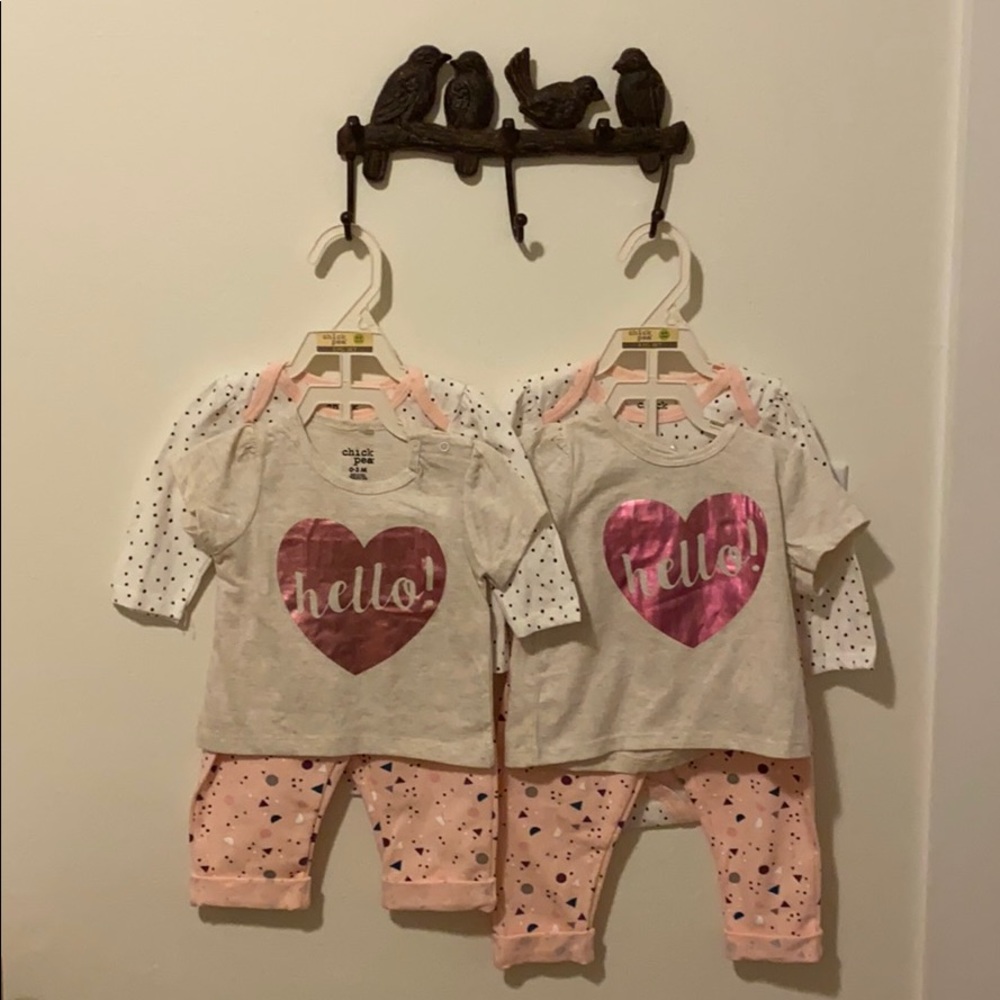 Chick pea outfits!